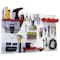Wall Control Standard Industrial Pegboard Kit, White/Red 35-IWRK-400-WR - alternate 1