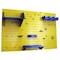 Wall Control Standard Industrial Pegboard Kit, Yellow/Blue 35-IWRK-400-YBU - alternate 5