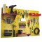 Wall Control Standard Industrial Pegboard Kit, Yellow/Red 35-IWRK-400-YR - alternate 1