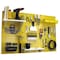 Wall Control Standard Industrial Pegboard Kit, Yellow/White 35-IWRK-400-YW - alternate 1