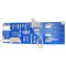Wall Control Expanded Industrial Pegboard Kit, Blue/White 35-IWRK-800-BUW - alternate 7