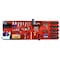Wall Control Expanded Industrial Pegboard Kit, Red/Black 35-IWRK-800-RB - alternate 1