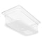 Carlisle Foodservice Food Pan PC, 4", DP, 1/3, Clr, PK6 3066107 - alternate 1