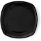 Carlisle Foodservice Upturned Corner Sq. Plate, 7.75", Blk, PK48 4330803 - alternate 3