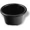 Carlisle Foodservice Melamine Smooth Ramekin, 3 oz, Black S28103 - alternate 1