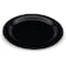 Carlisle Foodservice Narrow Rim Dinner Plate, 10.5", Blk, PK12 3300203 - alternate 3
