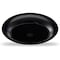 Carlisle Foodservice Narrow Rim Dinner Plate, 10.5", Blk, PK12 3300203 - alternate 1