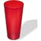 Carlisle Foodservice SAN Plastic Tumbler, 24 oz., Ruby, PK72 522410 - alternate 2