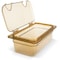 Carlisle Foodservice Food Pan HH, 4", DP, 1/3, Amber, PK6 3086113 - alternate 1