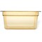 Carlisle Foodservice Half Size Food Pan HH, 6" D, Amber, PK6 10422B13 - alternate 2