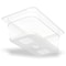 Carlisle Foodservice Food Pan PC, 4", DP, 1/4, Clr, PK6 3068107 - alternate 1