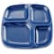 Carlisle Foodservice Tray, 4-Comp, Dark Blue, PK48 4398450 - alternate 2