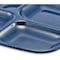 Carlisle Foodservice Tray, 4-Comp, Dark Blue, PK48 4398450 - alternate 1