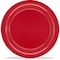 Carlisle Foodservice Narrow Rim Dinner Plate, 10.5", Red, PK12 3300205 - alternate 4