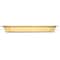 Carlisle Foodservice Full Food Pan HH, 2.5" D, Amber, PK6 10400B13 - alternate 3