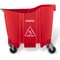 Carlisle Foodservice Mop Bucket Only, 35qt, Red 7690405 - alternate 2