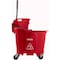 Carlisle Foodservice Mop Bucket Combo, 35qt, Side Press Wring 9690405 - alternate 2