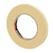 3M Painter's Tape, 12 mm W x 55 m L, 7.3 mil Thick, Tan, Acrylic Adhesive, 72 PK 501+ - alternate 2