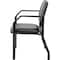 Boss Guest Chair, Black Seat, Black Back, 22" W 22" L 32-1/2" H, Fixed, Vinyl Seat B9591AM-BK - alternate 6