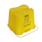 Kleen-Pail 1 1/2 gal Curved Rectangular Bucket, Yellow, Polypropylene KPP196KCYL - alternate 2