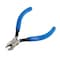Klein Tools 4 1/4 in Diagonal Cutting Plier Semiflush Cut Pointed Nose Uninsulated D230-4C - alternate 5