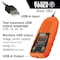 Klein Tools USB Digital Meter and Tester, USB A, 20 V Max DC, TRMS, LCD ET910 - alternate 2