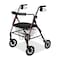 First Voice Heavy Duty, 400 Lb Bariatric Rollator MDS86800XW - alternate 2
