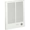 Broan-Nutone Recessed Electric Wall-Mount Heater, Recessed or Surface, 750/1500, 1000/2000 W, 208/240V AC, White 192 - alternate 3