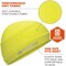 Ergodyne High Performance Cap, Lime, Universal Size 6632 - alternate 3