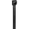 Panduit Cable Tie, 21 in L, 6 in Max Bundle Dia., Black, Nylon 6/6, 175 lb Strength, 100 PK PLT6H-C0 - alternate 4