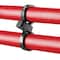Panduit Cable Tie, 12 in L, 3 in Max Bundle Dia., Black, Nylon 6/6, 50 lb Strength, 100 PK PLB3S-C0 - alternate 2