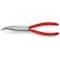 Knipex 8 in Bent Long Nose Plier Plastic Coated Handle 38 21 200 - alternate 2