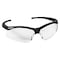 Kleenguard V30 Nemesis Small, Safety Glasses, Uncoated, Clear Lens, Black Frame, Half-Frame 38474 - alternate 3