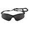 Kleenguard V30 Nemesis Small, Safety Glasses, Anti-Scratch, Gray Lens, Black Frame, Half-Frame 38476 - alternate 4