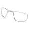 Kleenguard Nemesis(TM), Reader Safety Glasses, Not Applicable, Clear Lens, Polycarbonate, Wraparound 38503 - alternate 2