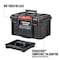 Craftsman TRADESTACK Deep Tool Box, Black, 21-1/4 in W x 14-1/2 in D x 12 in H CMST21430 - alternate 3