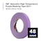 3M Painter's Tape, 18 mm W x 60 yd L, 7.3 mil Thick, Purple, Rubber Adhesive, 48 PK 501+PL - alternate 10