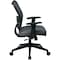 Office Star Desk Chair Desk Chair, Adjustable Arms, 18.56" to 22-3/4" Height, Fabric, Gray 13-V44N1WA - alternate 6
