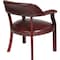 Office Star Collection: Traditional Traditional Guest Chair, Ox Blood Seat, Ox Blood Back, 24 1/2" W 24-1/2" L TV230-JT4 - alternate 2
