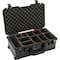 Pelican Black Protective Case, 24.76"L x 15.4"W x 8.2"D 015350-0042-110 - alternate 3