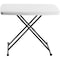 Iceberg IndestrucTable Classic Personal Folding Table, Platinum Granite Top, 20 in W x 30 in L x 29 in H 65490 - alternate 6