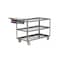 Little Giant Order Picking Cart with Pocket, 1200 lb Load Capacity, 52 in L, 24 in W, 40 in H 3LGL2436WSPBK - alternate 1