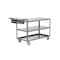 Little Giant Order Picking Cart with Pocket, 1200 lb Load Capacity, 52 in L, 24 in W, 40 in H 3LGL2436WSPBK - alternate 3