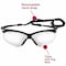 Kleenguard V30 Nemesis Safety Glasses, Anti-Fog & Anti-Scratch, Wraparound, Black Frame, Clear Lens 25679 - alternate 4