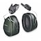 3M Peltor Peltor Optime 101 Hard Hat-Mounted Earmuffs, Passive Protection, NRR 24 dB, Foam, Black/Green H7P3E - alternate 4