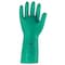 Ansell AlphaTec(R) Solvex Chemical Resistant Gloves, Nitrile, 13 in L, 15 mil, Green, 10, 1 PR 37-155 - alternate 2