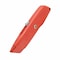 Stanley Safety Knife, Self-Retracting, 5 7/8 in L, Rounded Steel Safety Blade, General Purpose, Orange 10-189C - alternate 3