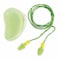 Howard Leight Fusion Reusable Corded Ear Plugs, Flanged Shape, NRR 27 dB, Storage Case, M, Green, 100PK FUS30S-HP - alternate 1