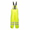 Zoro Select 2-Piece Rainsuit with Hood, Jacket/Bib Overall, Class 3, Type R, Hi-Vis Yellow/Green, Size L/XL 9665 L-XL - alternate 3
