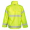Zoro Select 2-Piece Rainsuit with Hood, Jacket/Bib Overall, Class 3, Type R, Hi-Vis Yellow/Green, Size L/XL 9665 L-XL - alternate 5